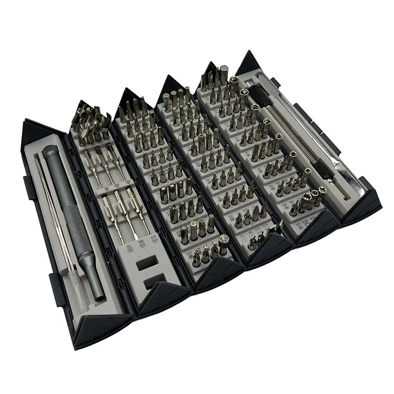 XOENAEN 128-in-1 Precision Screwdriver Set (Manual) product detail - bulk screwdriver kit supplier with OEM service