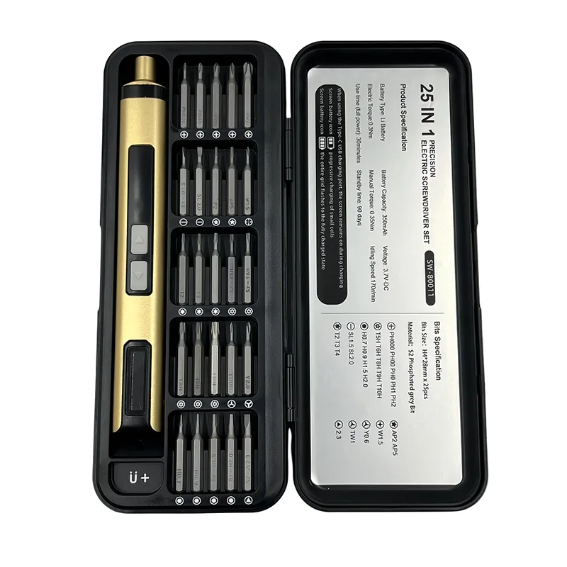 XOENAEN 25-in-1 Electric Precision Screwdriver Set product detail - Electric screwdriver set