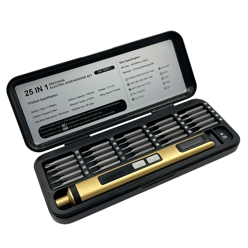 XOENAEN 25-in-1 Electric Precision Screwdriver Set product detail - Precision electric screwdriver set