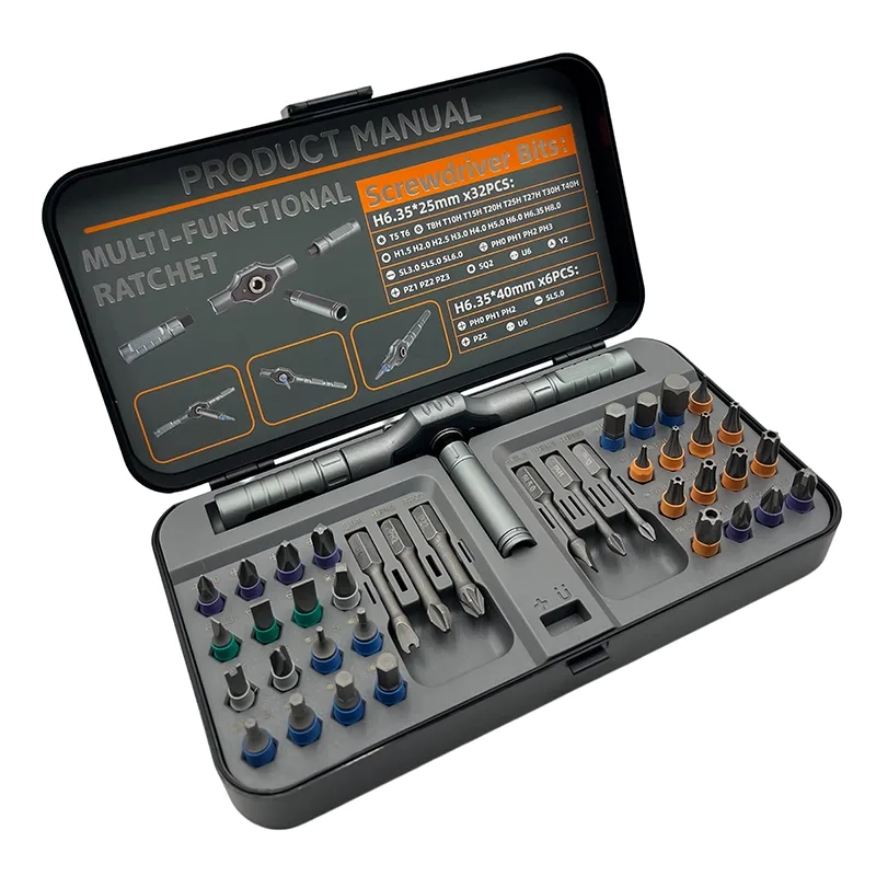 XOENAEN 40-in-1 Ratchet Screwdriver Set main product image