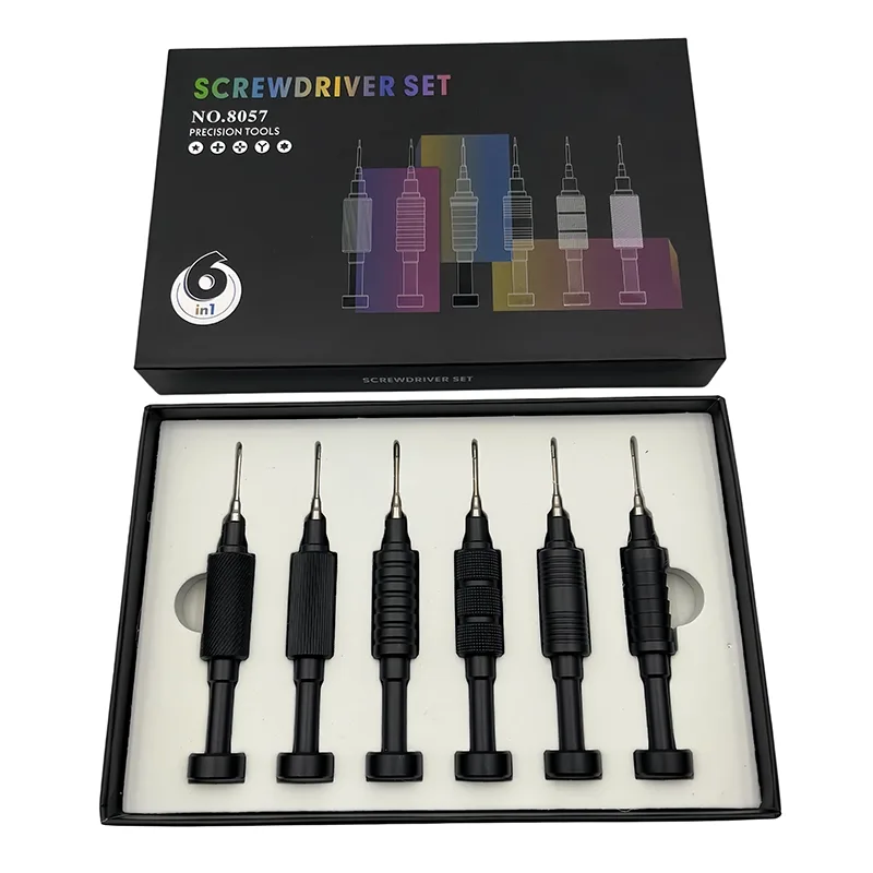 XOENAEN 6-in-1 Precision Screwdriver Set (Manual) – Professional Micro Repair Tool Kit main product image