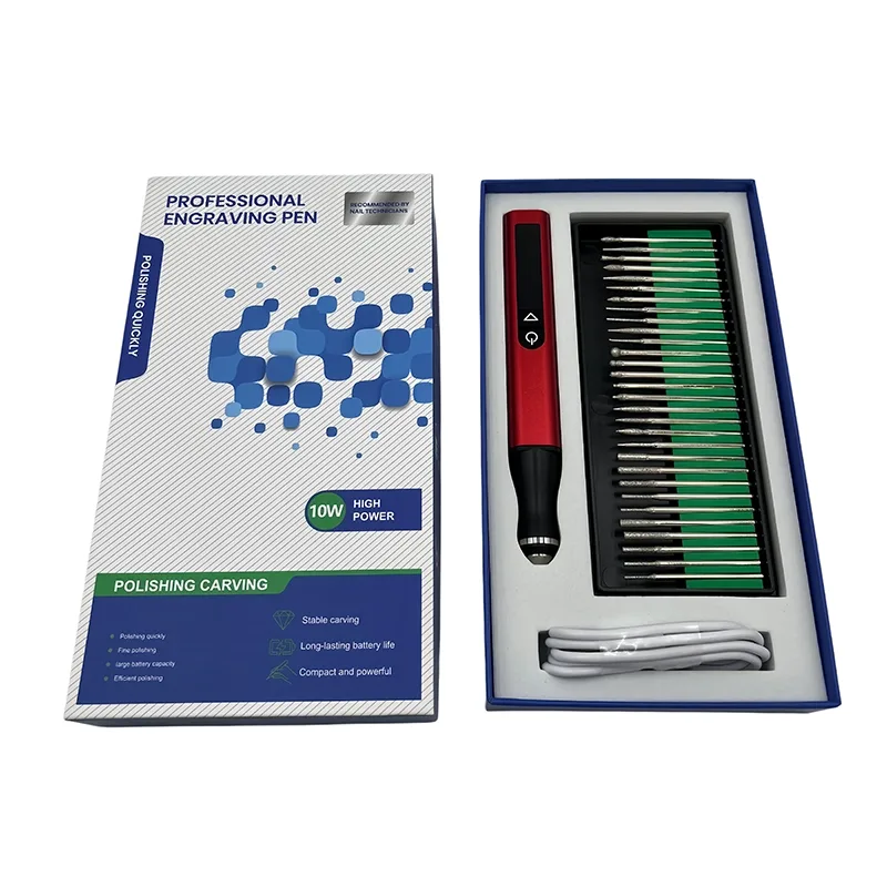 XOENAEN Cordless Electric Engraving Pen H102 – 30000RPM High-Speed Mini Rotary Tool Kit for Precision Carving, Grinding & Polishing product detail - best electric engraving pen for DIY and electronics repair